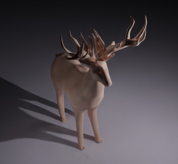 Deer sculpting preview image 2